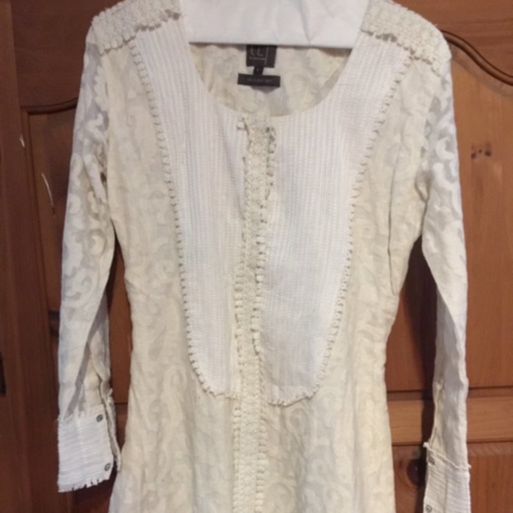 Elf by Dressline Women's Lace Tunic Size L